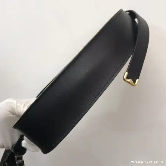 Official First Bag Ru Sling Bag-26*5.5*13.5cm Mini BURBERRY Shield 0611